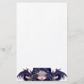 "翼目"の文房具備えています 便箋 (正面)