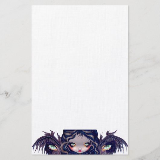 "翼目"の文房具備えています 便箋 (正面)