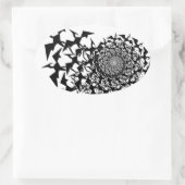 翼突骨折 楕円形シール (バッグ)