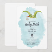 翼竜出産お届け 招待状 (正面/裏面)