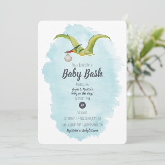 翼竜出産お届け 招待状 (スタンド正面)