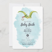 翼竜出産お届け 招待状 (正面)