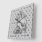 翼竜 スクエア壁時計 (傾斜)