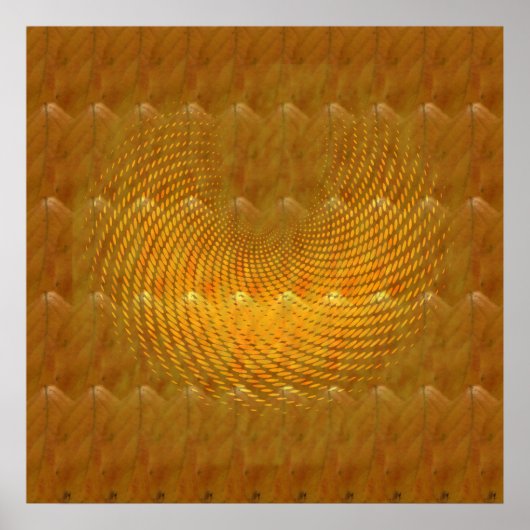 翼葉付き#4 ポスター (正面)