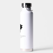 翼頭索性スカル ウォーターボトル (左面)