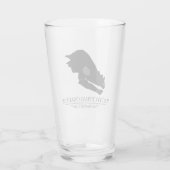 翼頭索性スカル タンブラーグラス (裏面)