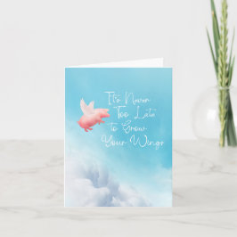 翼飛んでいるのカードを養殖 カード