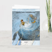 翼馬グリーティングカード カード (裏面)