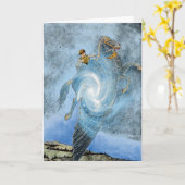 翼馬グリーティングカード カード (黄色い花)