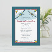 翼5x7航空機航空招待状 招待状 (スタンド正面)