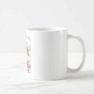 翼:お洒落蝶素晴らしをテーマにしたデザイン コーヒーマグカップ