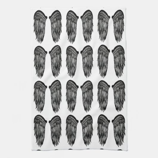 翼 キッチンタオル (縦)