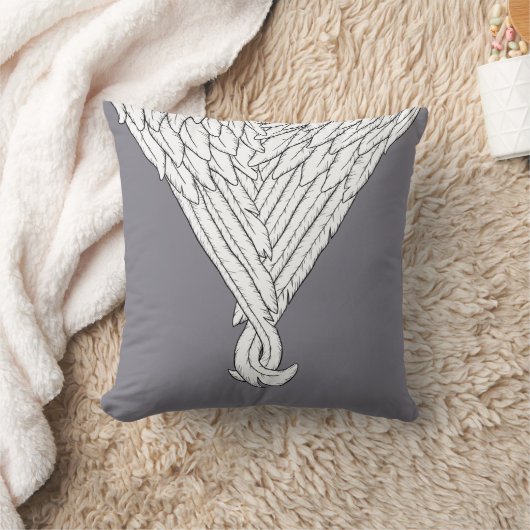 翼 クッション (ブランケット)