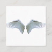 翼 スクエア名刺 (裏面)