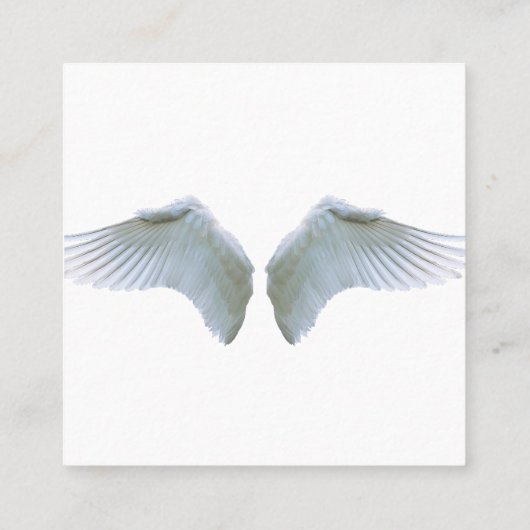 翼 スクエア名刺 (裏面)