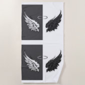 翼 ビーチタオル (正面)