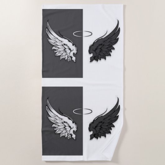 翼 ビーチタオル (正面)