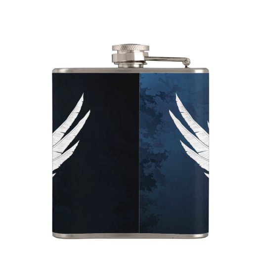 翼 フラスク (裏面)