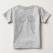 翼 ベビーTシャツ (裏面)