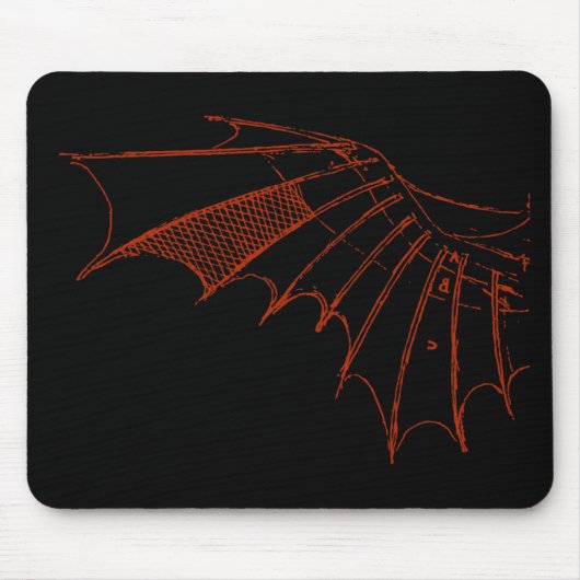 翼 マウスパッド (正面)