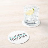 翼 ラウンドペーパーコースター (インサイチュ)