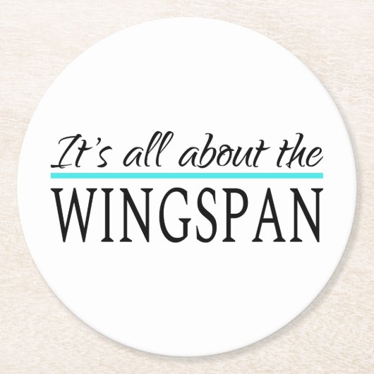 翼 ラウンドペーパーコースター (正面)