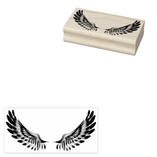 翼 ラバースタンプ (押印)