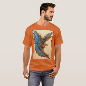 翼t付きワシ tシャツ (正面フル)