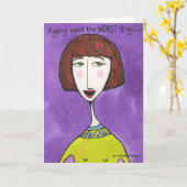 老いこそが最悪ではない。.... カード (黄色い花)