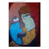 老いた青い目 (正面)