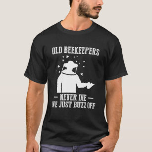 老いた養蜂家は決して死なない Tシャツ