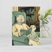 老いぼれ読は若い者には本だ サンキューカード (スタンド正面)