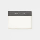 老いクールたヴィンテージガイの黒黒板 ポストイット (正面)