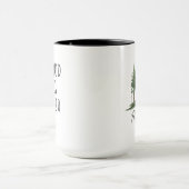 老おもしろいカスタム病80誕生日ギフトおじいちゃん マグカップ (中央)