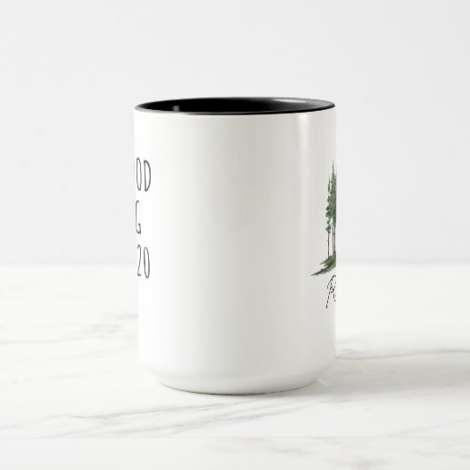 老おもしろいカスタム病80誕生日ギフトおじいちゃん マグカップ (中央)