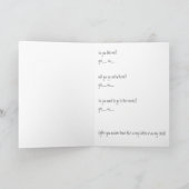 老おもしろい人用バレンタインデー シーズンカード (内部)