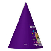 老おもしろい生誕祭パーティー パーティーハット (左)