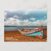 老アイオーラ。ポルトガル伝統的のビーチ ポストカード (正面)