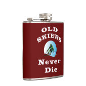 老スキーヤーは死なない フラスク (右)