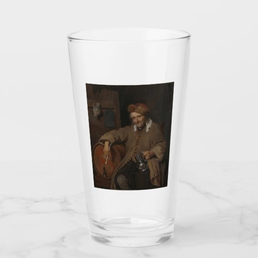老ドリンカー(by Gabriel Metu) タンブラーグラス (正面)
