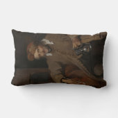 老ドリンカー(by Gabriel Metu) ランバークッション (裏面)