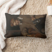 老ドリンカー(by Gabriel Metu) ランバークッション (ブランケット)