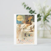 『老ハファッションドロウィーン女と妖精』 ポストカード (スタンド正面)