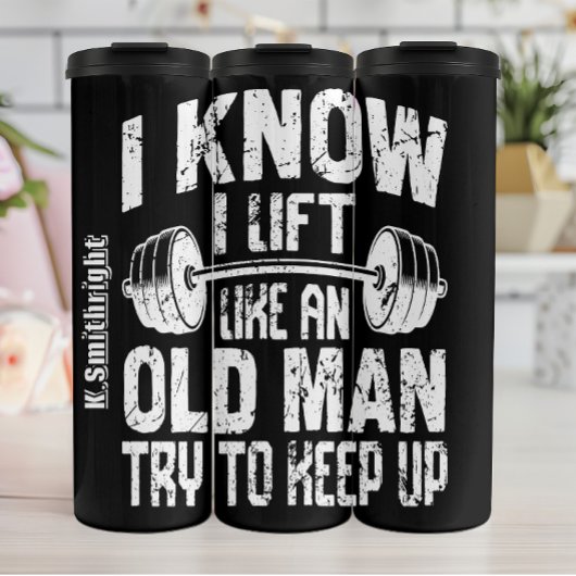 老人が起き上がる保 タンブラー