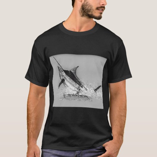 老人と海 Tシャツ (正面)