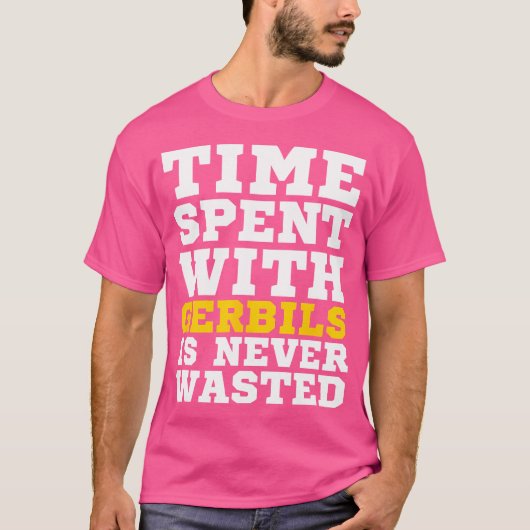 老人と過ごす時間は決して無駄にならない Tシャツ (正面)