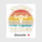 老人には不可欠な国がないヴィンテージ シール (シート)