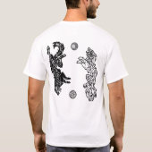 老人に気をつけろ Tシャツ (裏面)