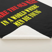 老人に気を付けろ シェルパブランケット (3/4)