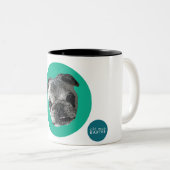 老人のバックスターのマグ ツートーンマグカップ (正面右)